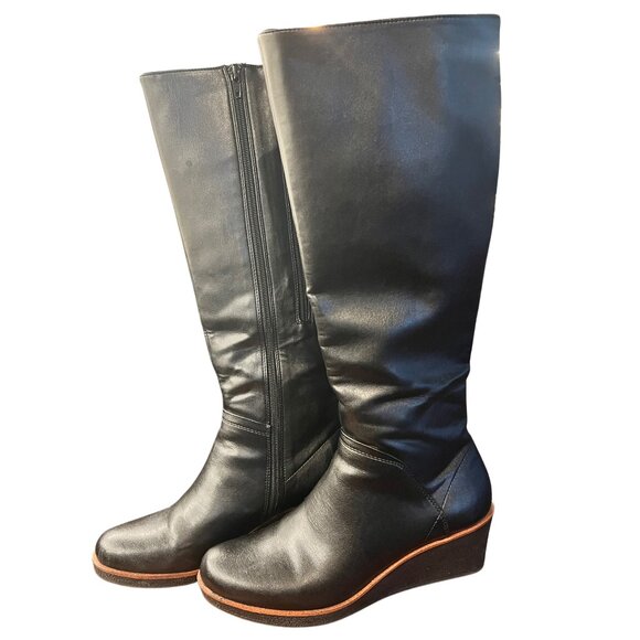 AEROSOLES Shoes - AEROSOLES Binocular Knee-high Wedge Boot - Size 8 US